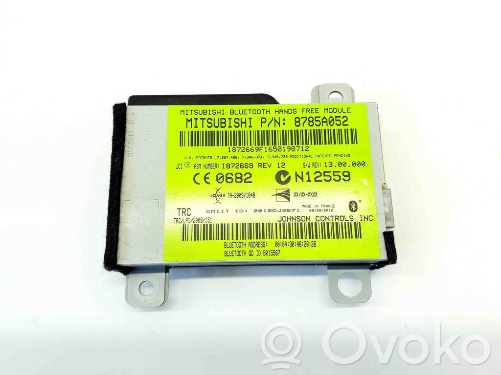 Mitsubishi Outlander Bluetooth control unit module 