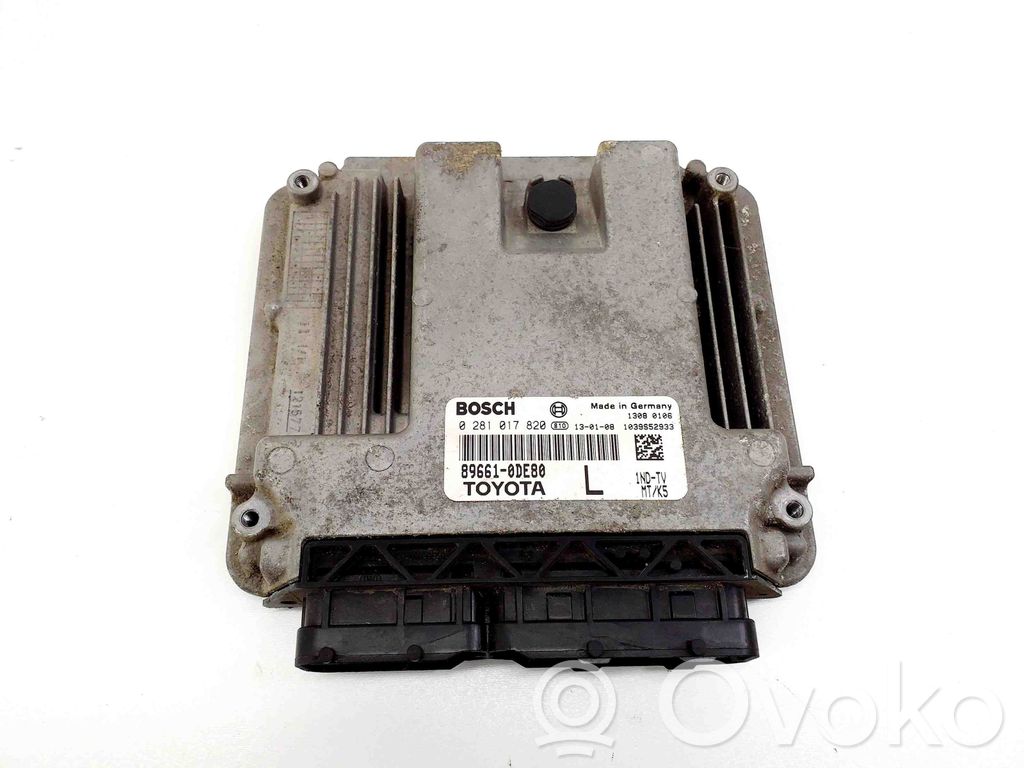 Toyota Yaris Engine control unit/module 