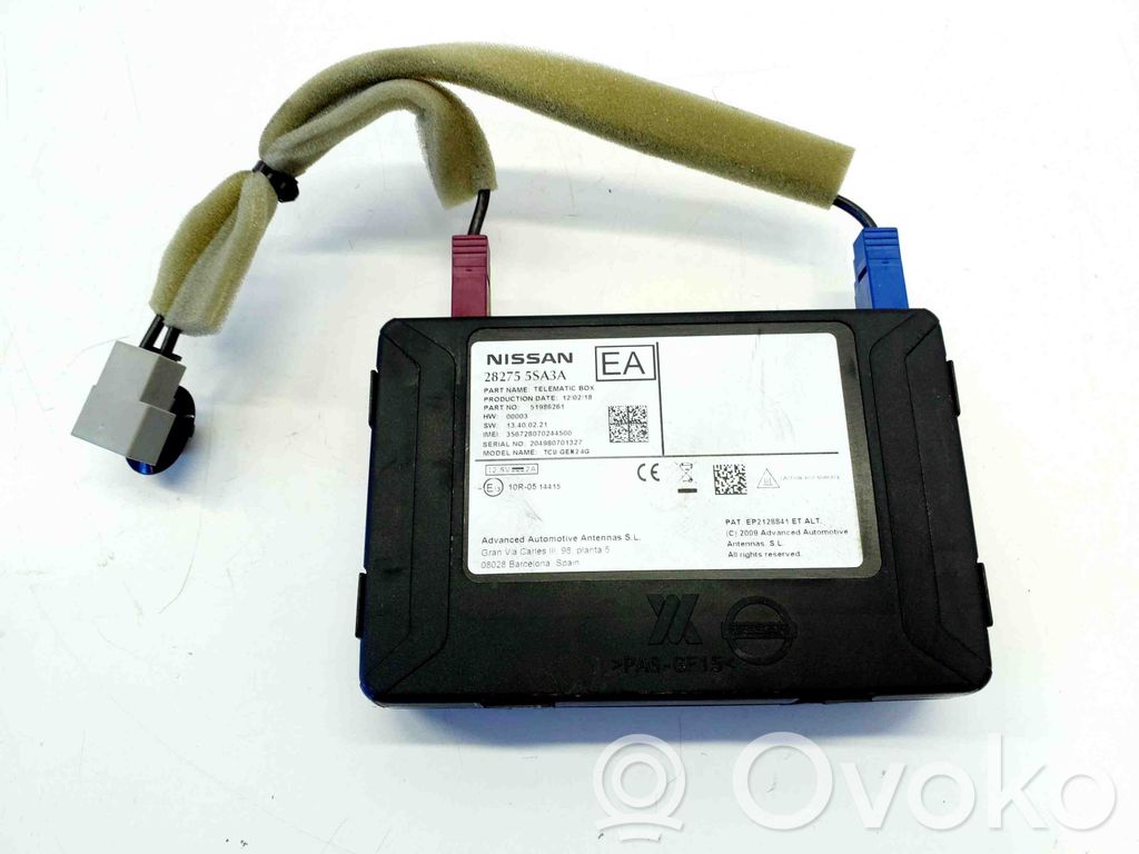 Nissan Leaf II (ZE1) Modul unitate control Bluetooth 