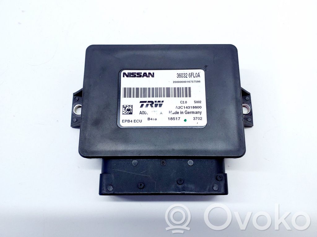 Nissan Qashqai Unitate/modul comandă EMF frână spate 