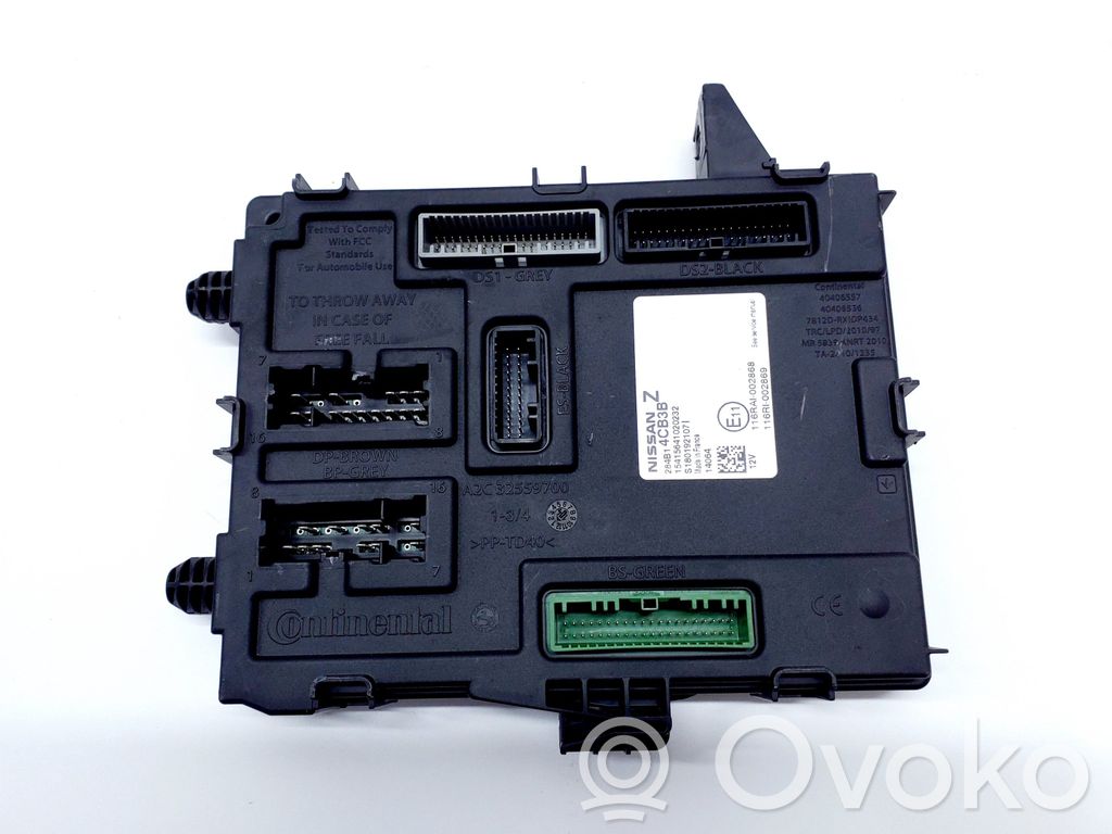 Nissan Qashqai Modulo di controllo del corpo centrale 