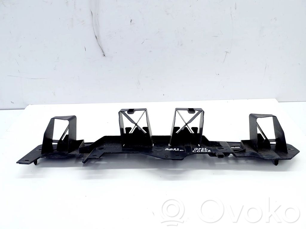 Opel Corsa F Staffa di rinforzo montaggio del paraurti posteriore 