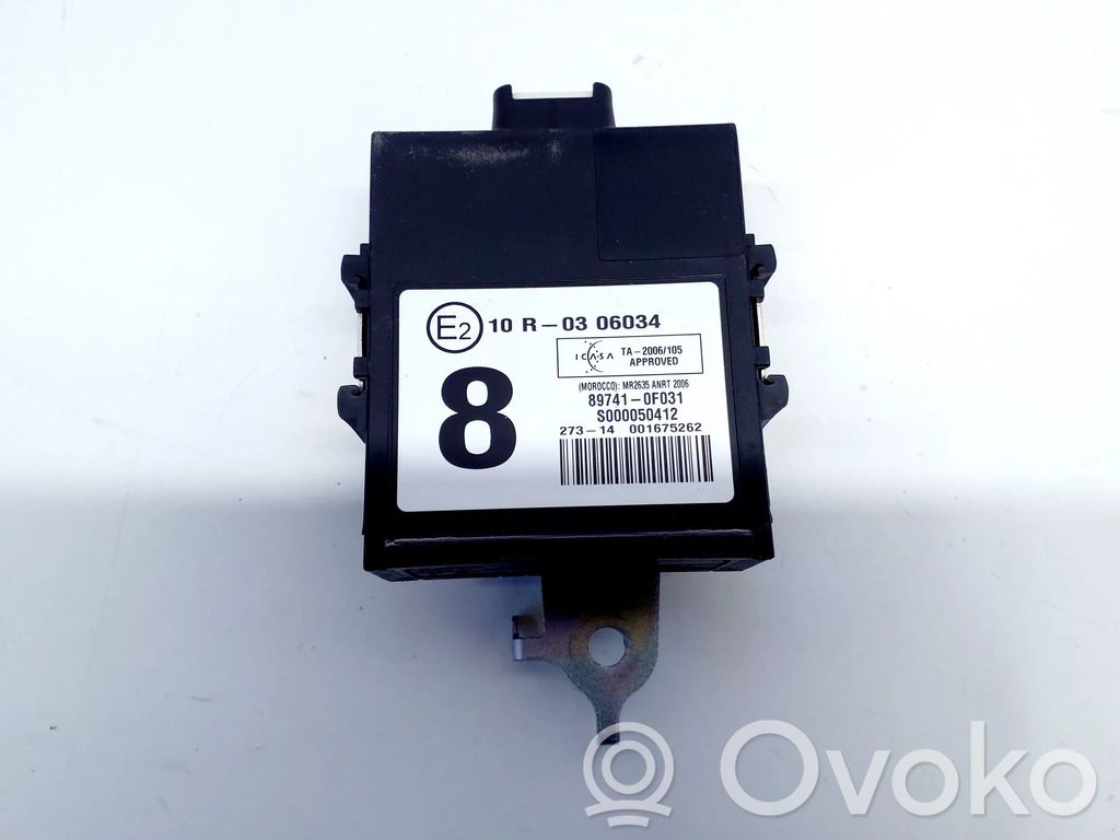 Toyota Verso-S Keyless (KESSY) go control unit/module 