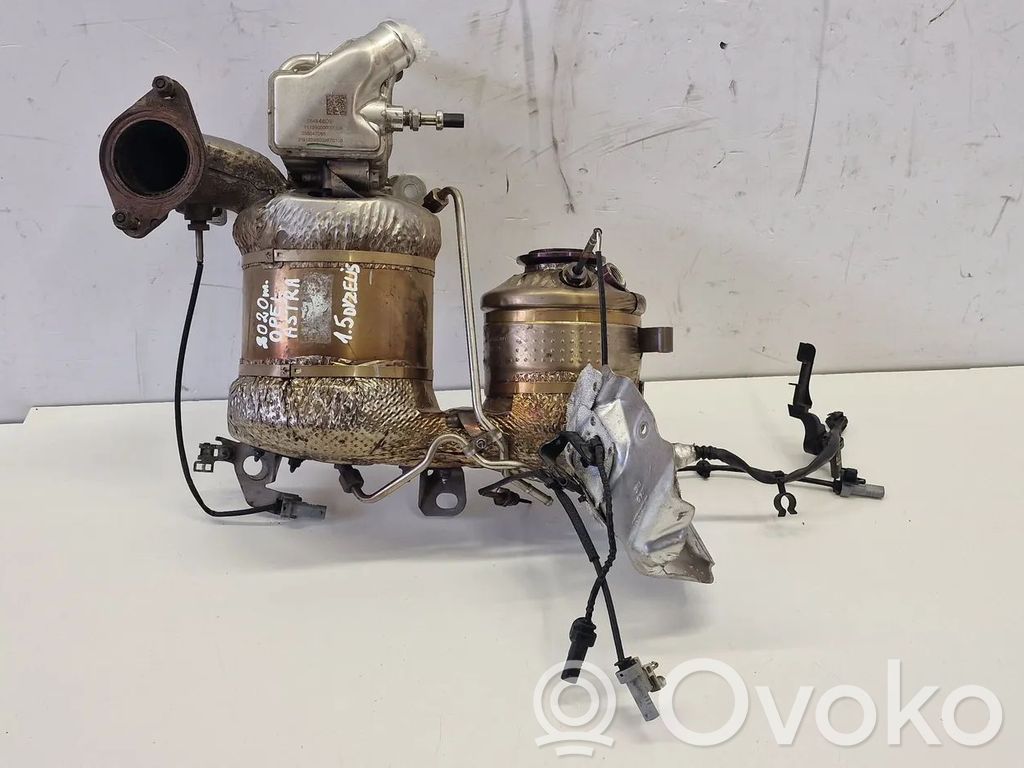 Opel Astra K Filtr cząstek stałych Katalizator / FAP / DPF 