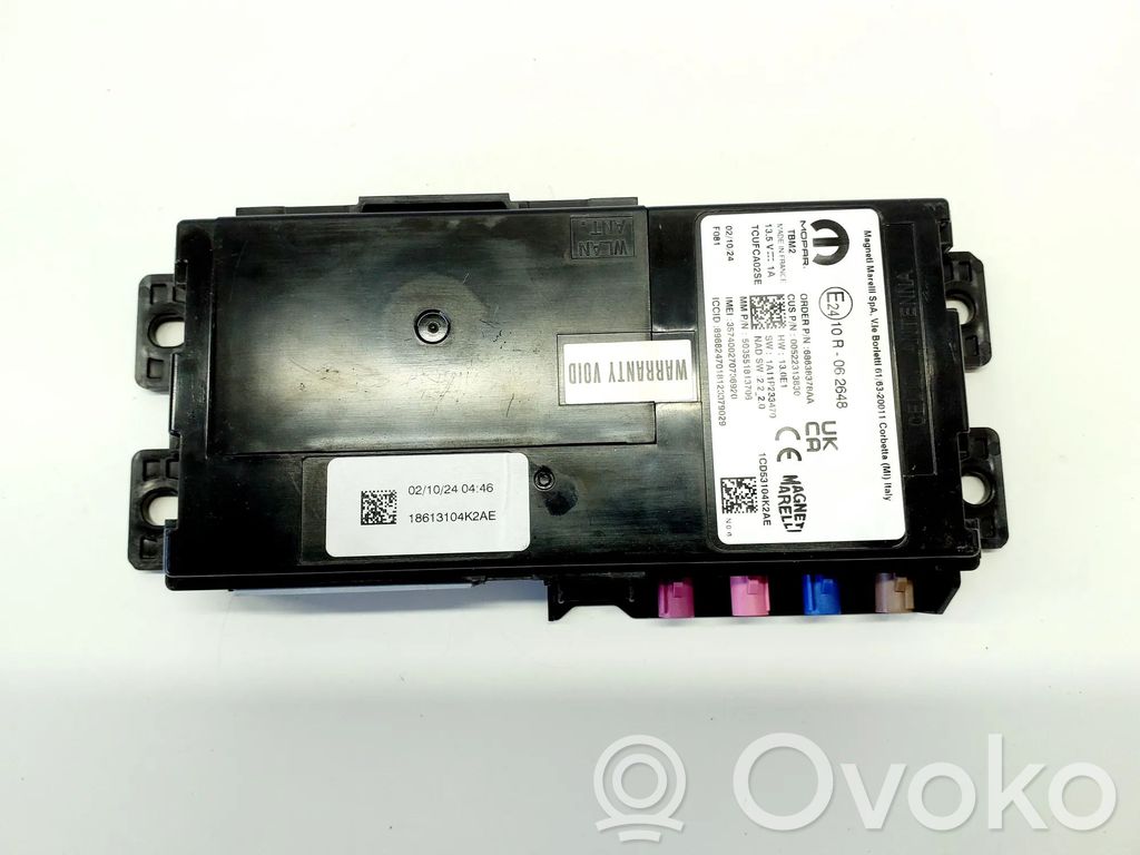 Bluetooth control unit module   00522313830,68638378AA
