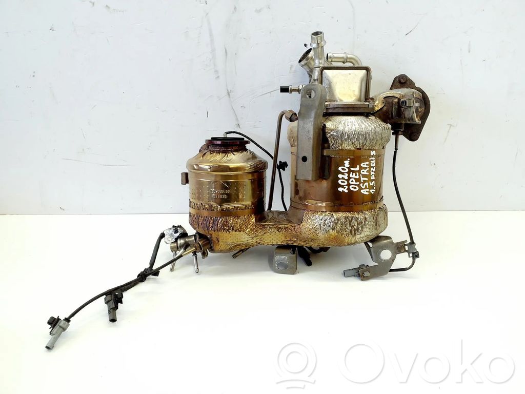 Opel Astra K Filtr cząstek stałych Katalizator / FAP / DPF 