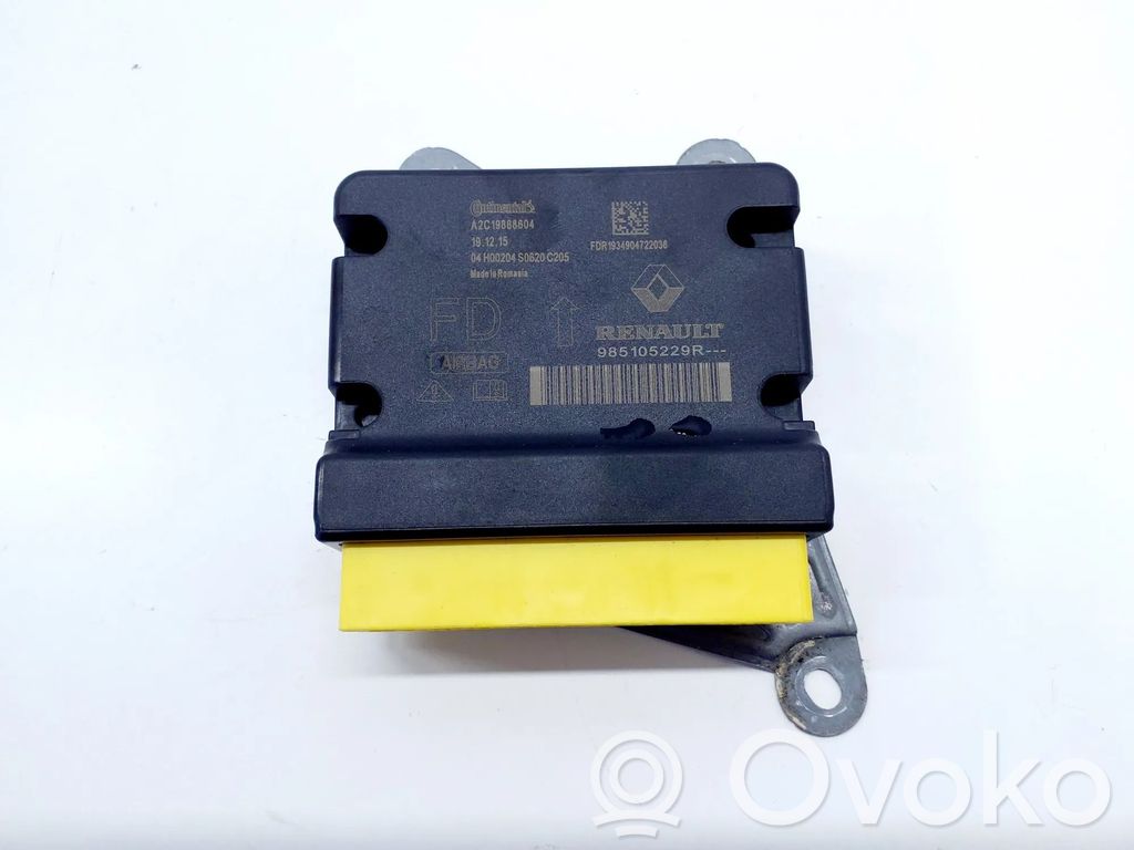 Renault Captur II Module de contrôle airbag 