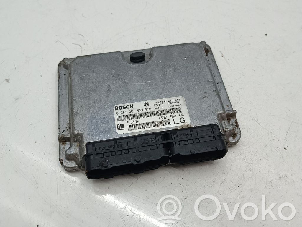 Engine control unit/module   0281001634,90569348
