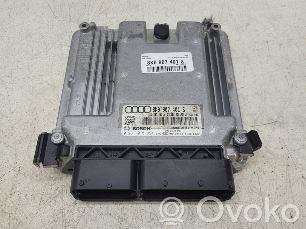 Audi A4 S4 B8 8K Engine control unit/module 