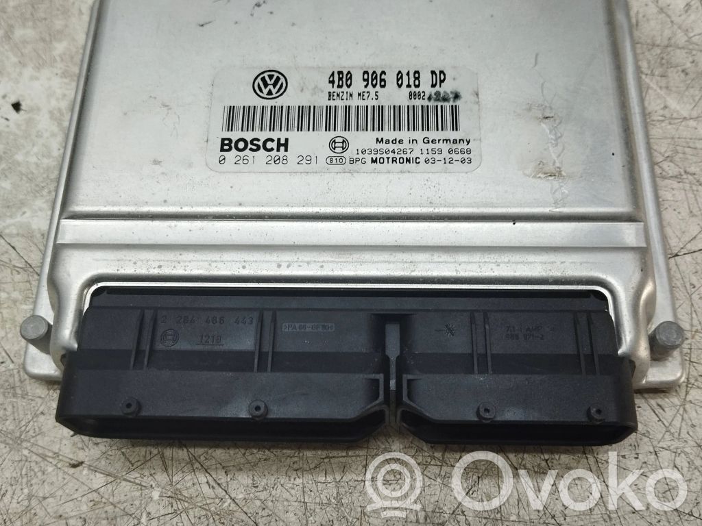 Volkswagen PASSAT B5.5 Engine control unit/module 