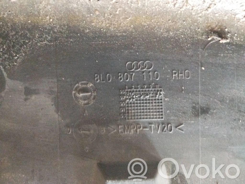 Audi A3 S3 8L Front bumper lip 