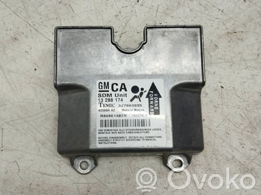 Opel Astra H Airbag control unit/module 