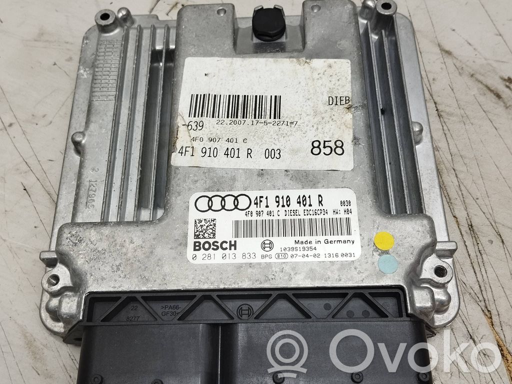 Audi A6 S6 C6 4F Engine control unit/module 