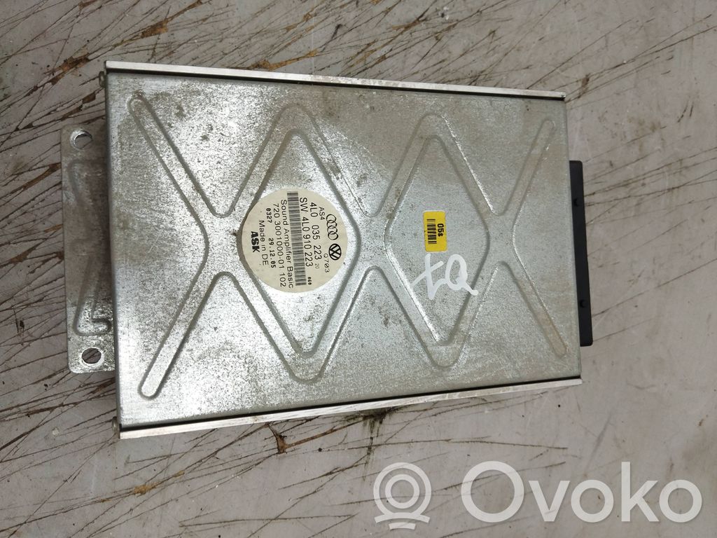 Audi Q7 4L Amplificator sunet 