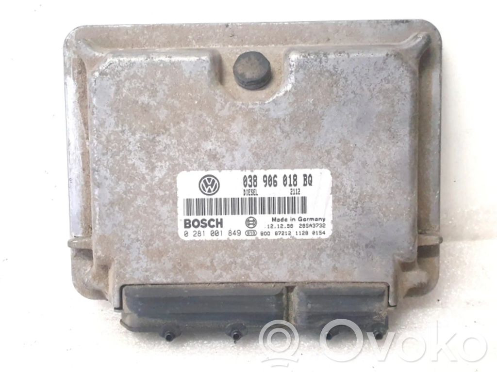 Skoda Octavia Mk1 (1U) Sterownik / Moduł ECU 