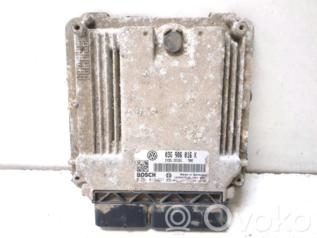 Skoda Octavia Mk2 (1Z) Engine control unit/module 