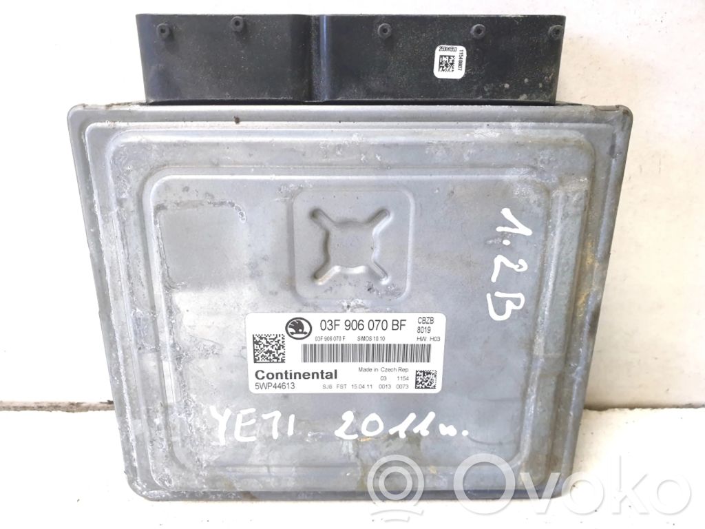 Skoda Yeti (5L) Engine control unit/module 