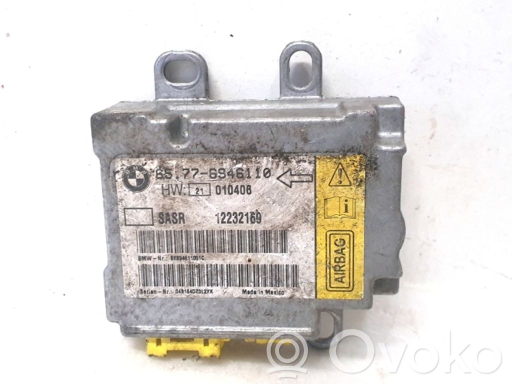 Unidad de control/módulo del Airbag   65776946110