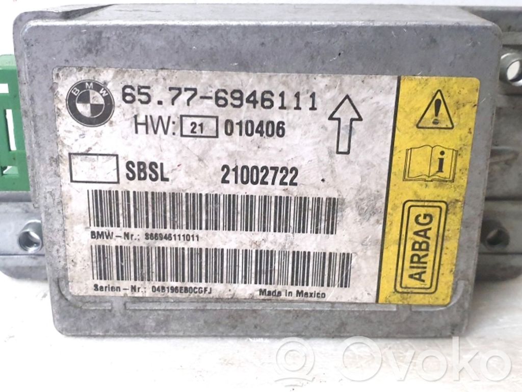 Airbag control unit/module   65776946111
