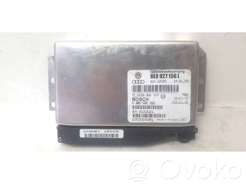 Gearbox control unit/module   8E0927156L,0260002810