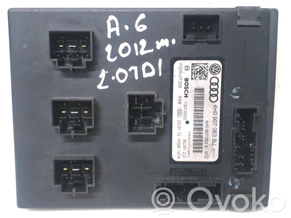 Audi A6 S6 C7 4G Komforto modulis 