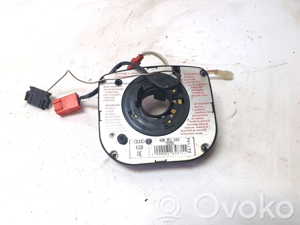 Audi A4 S4 B5 8D Taśma / Pierścień ślizgowy Airbag / SRS 