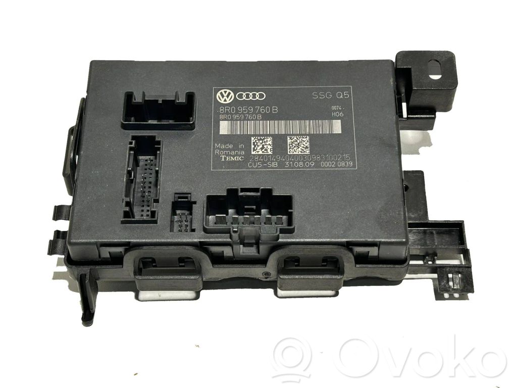 Audi A5 8T 8F Module de commande de siège 