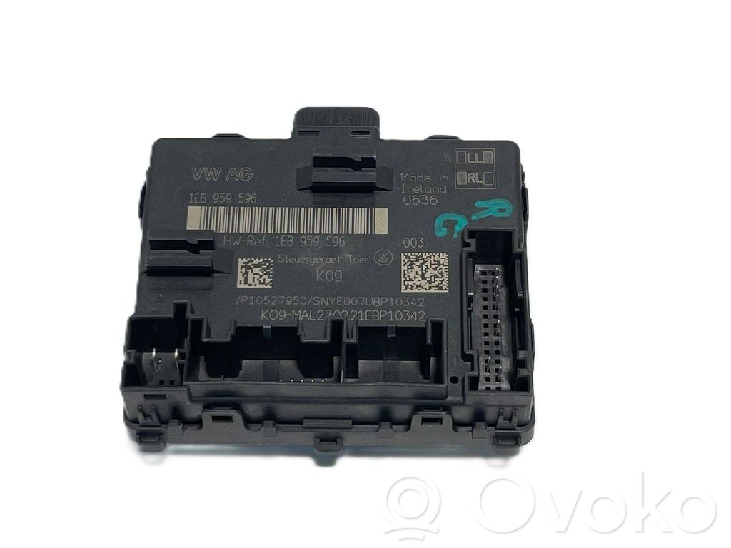 Skoda Enyaq iV Door control unit/module 