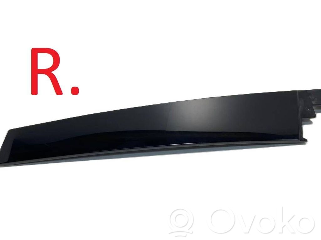 Volkswagen PASSAT B8 Front door glass trim molding 
