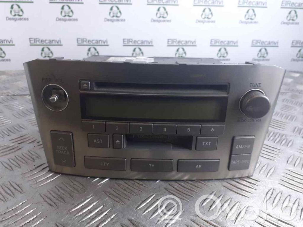 Toyota Avensis T250 Radio/CD/DVD/GPS-pääyksikkö 