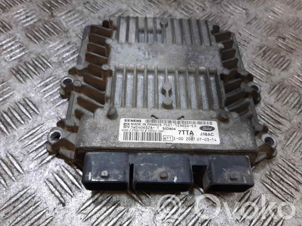 Ford Fiesta Unité de commande, module ECU de moteur 