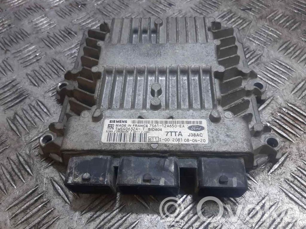 Ford Fiesta Unité de commande, module ECU de moteur 