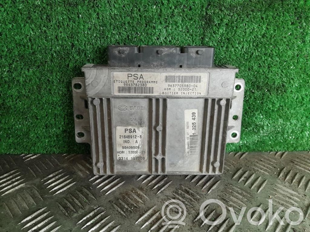 Peugeot 106 Galios (ECU) modulis 