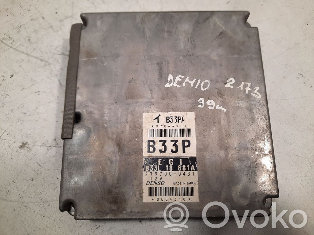 Mazda Demio Engine control unit/module 