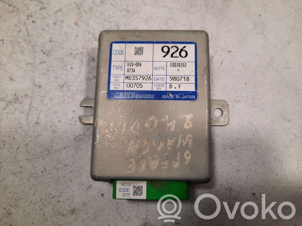 Other control units/modules   ECU00A073A,MD357926
