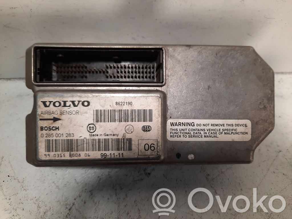 Volvo S80 Airbag control unit/module 