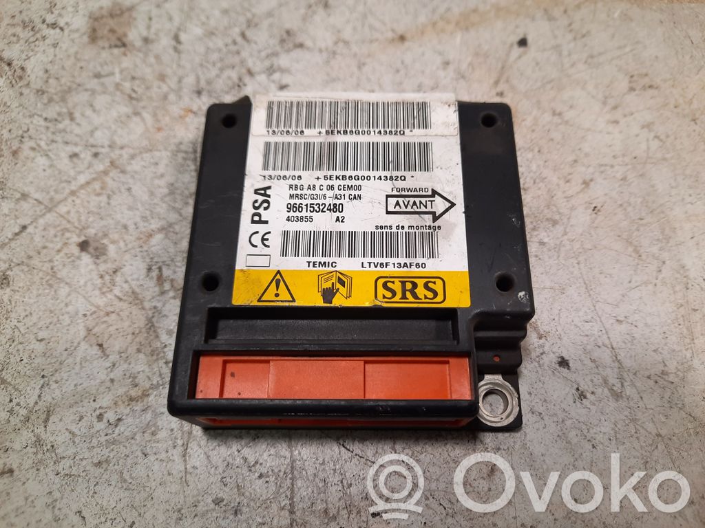 Airbag control unit/module   9661532480