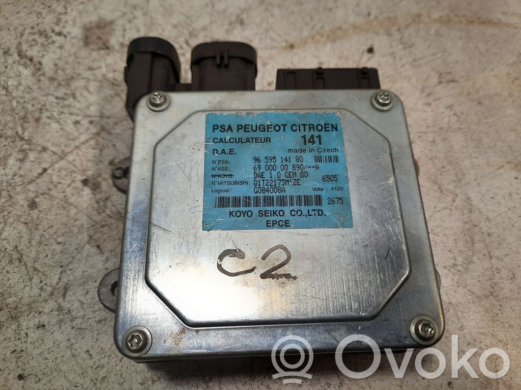 Ohjaustehostimen ohjainlaite/moduuli   9659514180,Q1T22173M1ZE