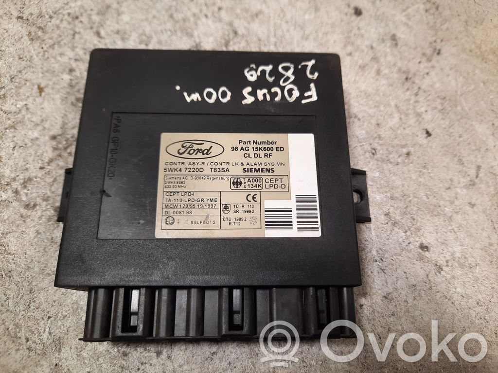 Module confort   5WK47220DT83SA,98AG15K600ED