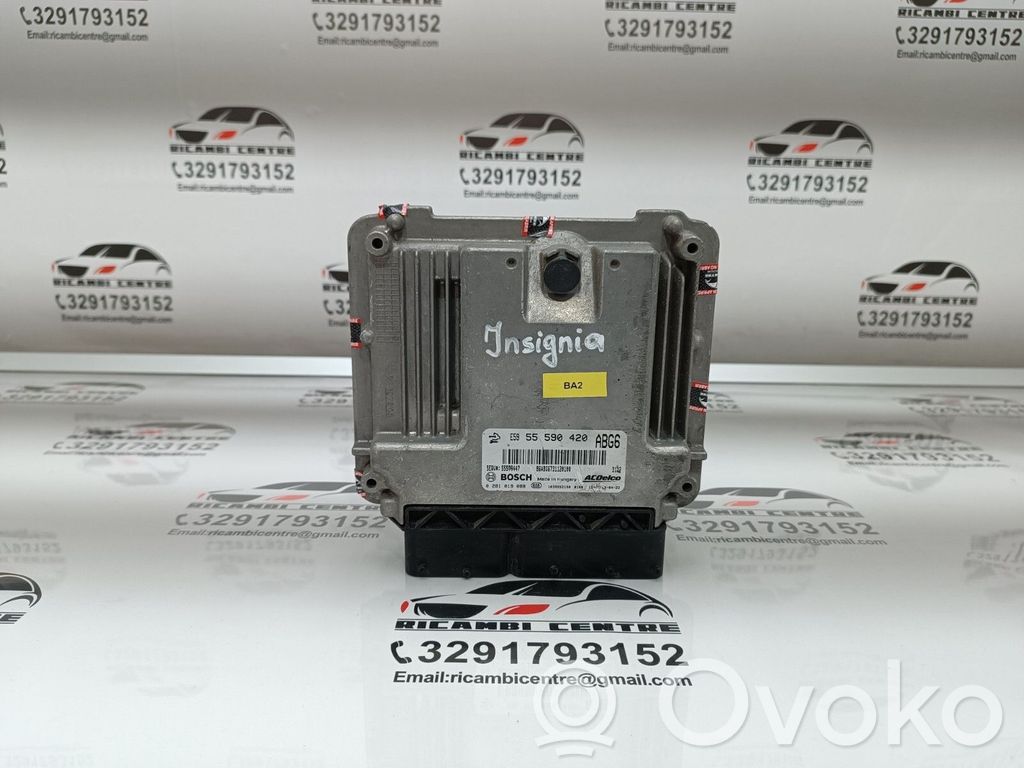 Opel Insignia A Komputer / Sterownik ECU silnika 