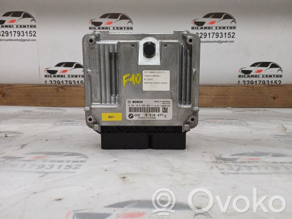 Engine control unit/module ECU   8518477,0281018609,8518477,851847701