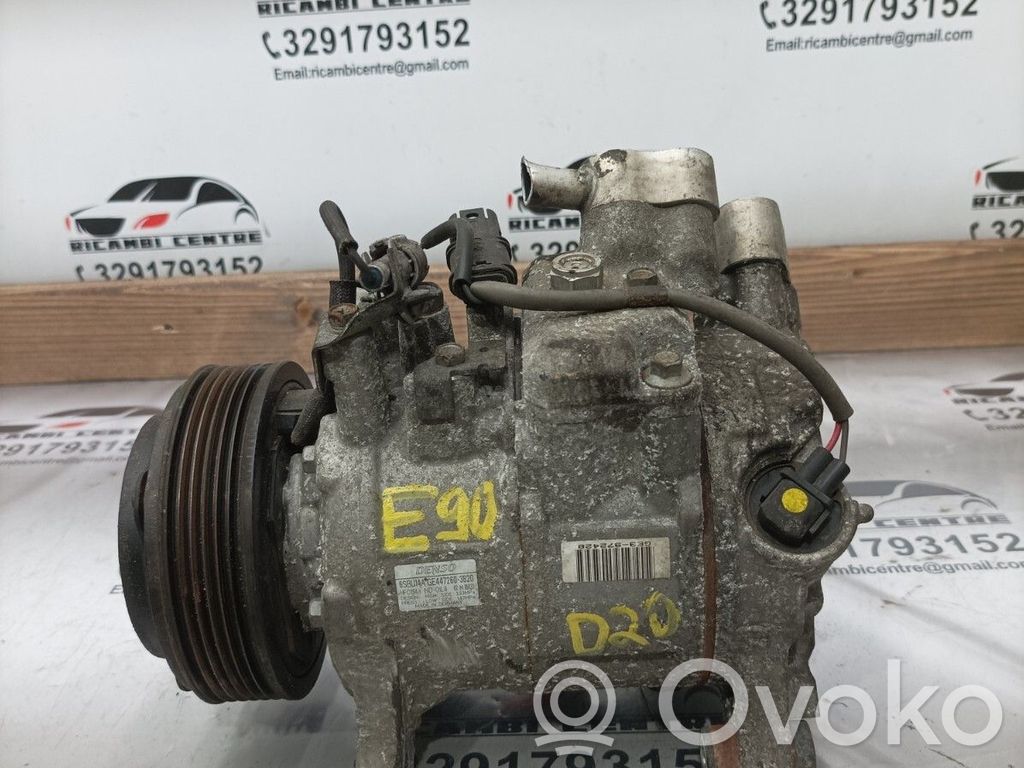 Air conditioning (A/C) compressor (pump)   64529223694,6452822570301,64529223694,64529225703,9223694,9225703,GE447260,GE4472603820