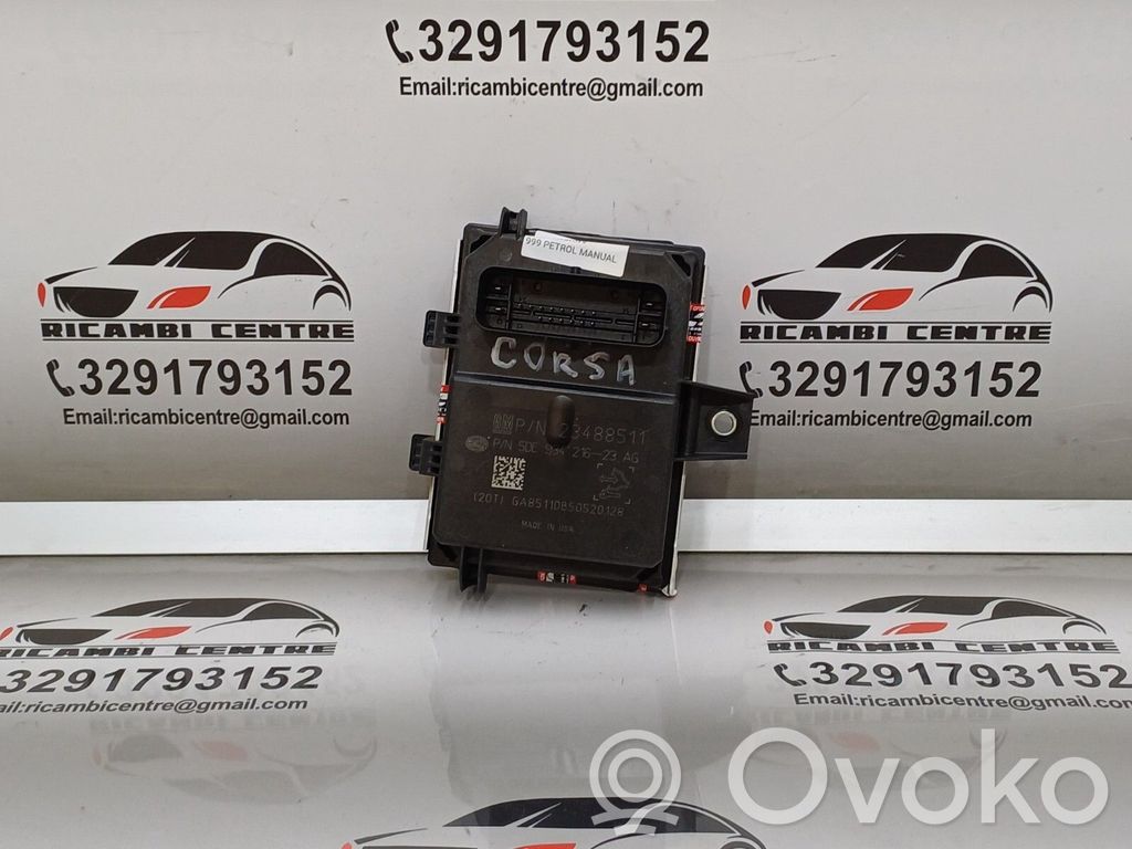 Opel Corsa E Carburetor control unit/module 