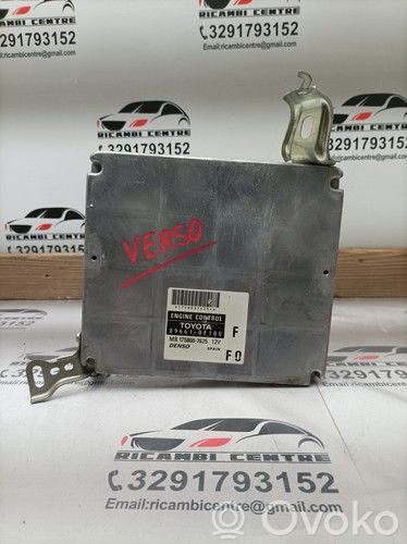 Toyota Corolla Verso E121 Engine control unit/module ECU 