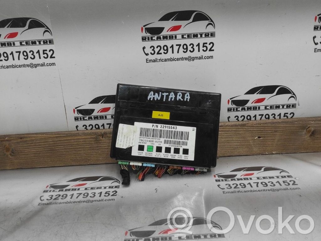 Opel Antara Komforto modulis 