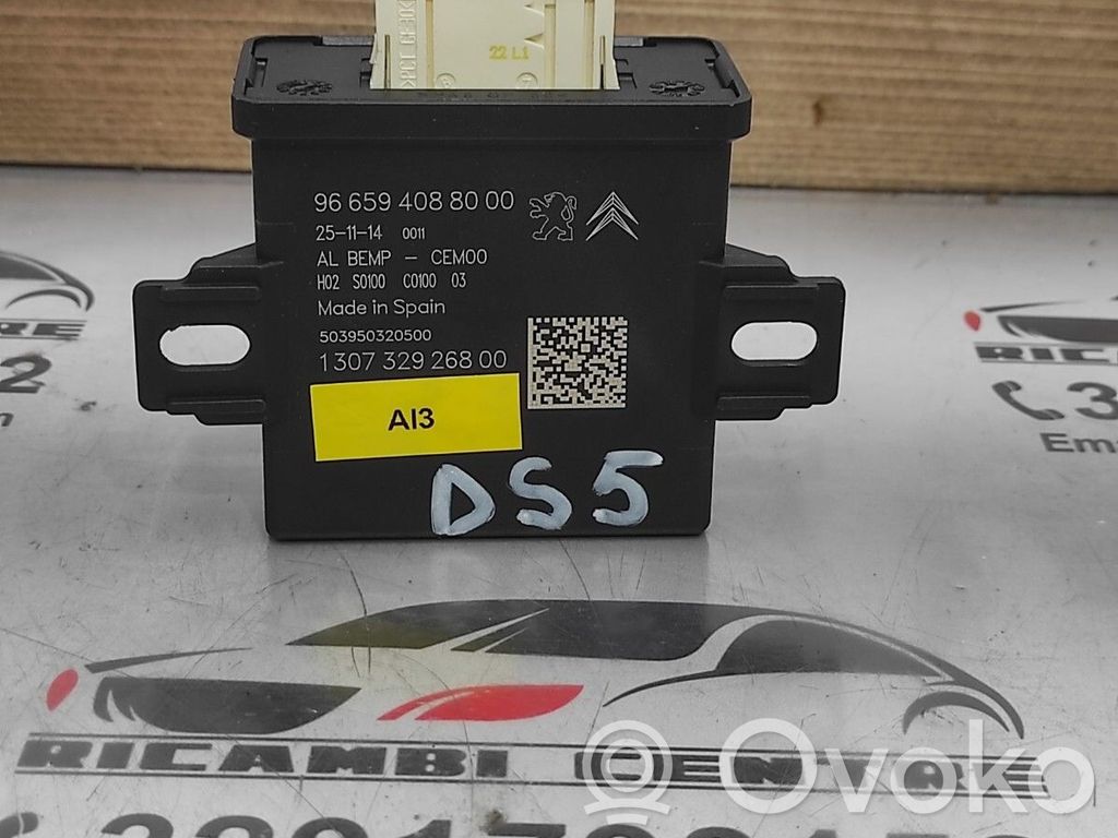 Citroen DS5 Unité de contrôle, module EMF frein arrière 
