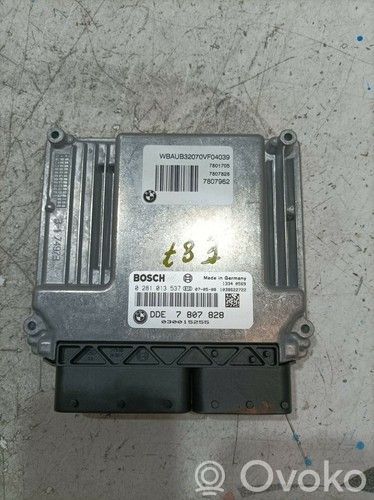 BMW 1 E81 E87 Unité de commande, module ECU de moteur 