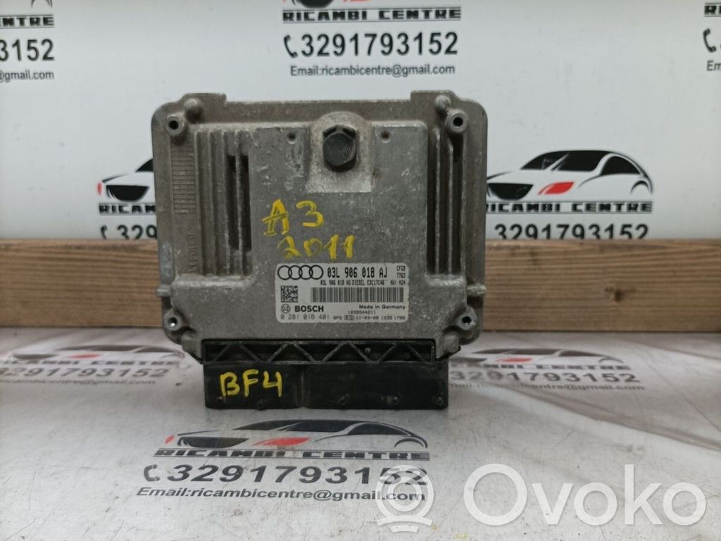 Audi A3 S3 8P Engine control unit/module ECU 