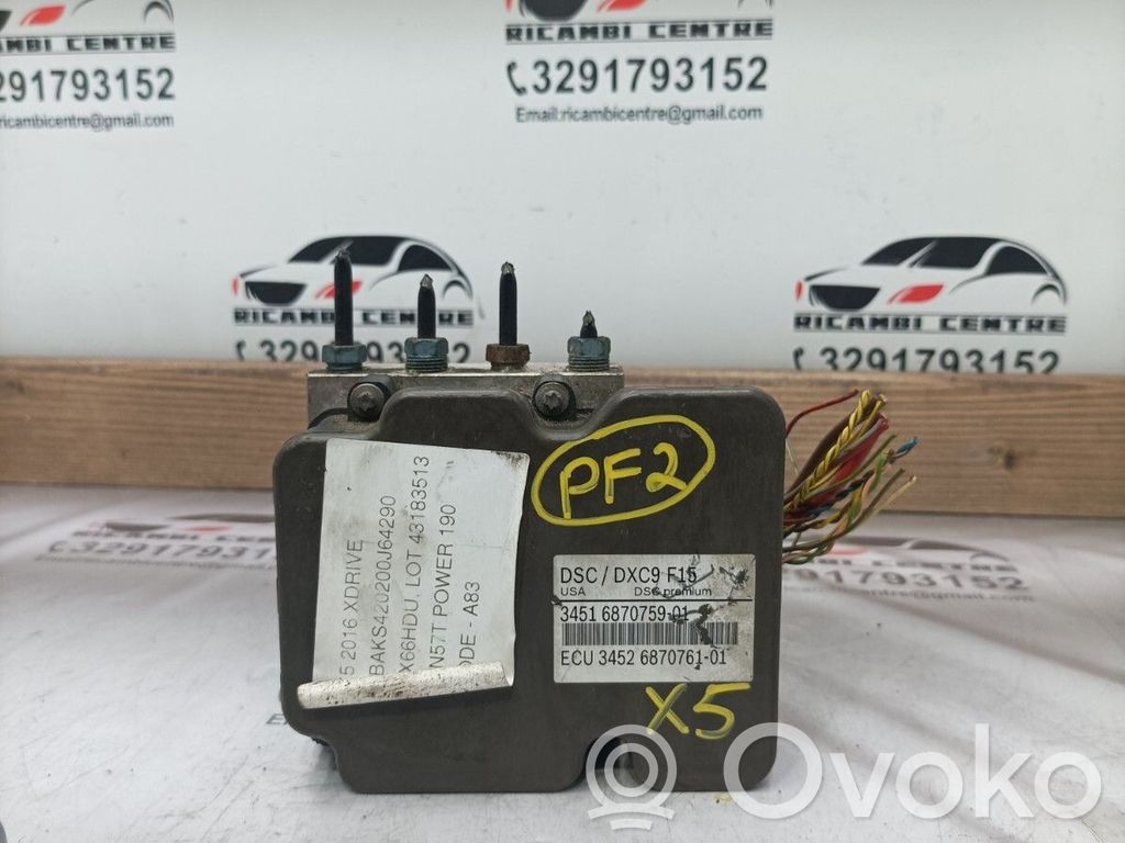 ABS control unit/module   34526870761,34516870759,34526870761,6870759,6870761