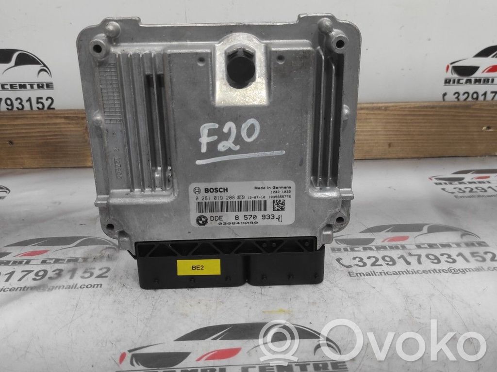 BMW 3 F30 F35 F31 Engine control unit/module ECU 